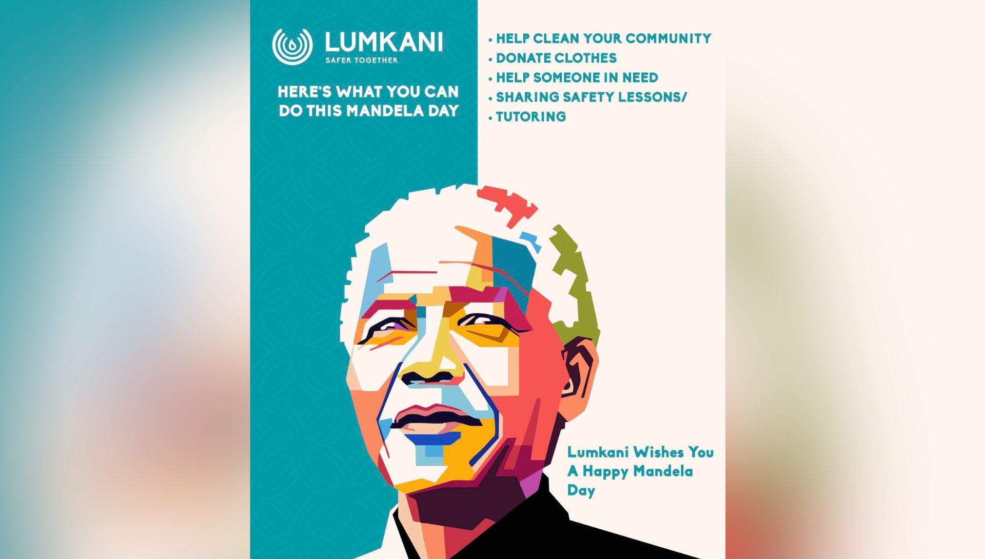 Lumkani social campaign visual